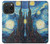 W0582 Van Gogh Starry Nights Funda Carcasa Case y Caso Del Tirón Funda para iPhone 15 Pro