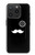 W1946 Sir Mustache Minimalism Funda Carcasa Case y Caso Del Tirón Funda para iPhone 15 Pro