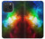 W2312 Colorful Rainbow Space Galaxy Funda Carcasa Case y Caso Del Tirón Funda para iPhone 15 Pro