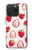 W3481 Strawberry Funda Carcasa Case y Caso Del Tirón Funda para iPhone 15 Pro