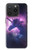 W3538 Unicorn Galaxy Funda Carcasa Case y Caso Del Tirón Funda para iPhone 15 Pro