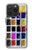 W3956 Watercolor Palette Box Graphic Funda Carcasa Case y Caso Del Tirón Funda para iPhone 15 Pro