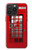 W0058 British Red Telephone Box Funda Carcasa Case y Caso Del Tirón Funda para iPhone 15 Pro Max