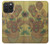 W0214 Van Gogh Vase Fifteen Sunflowers Funda Carcasa Case y Caso Del Tirón Funda para iPhone 15 Pro Max