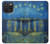 W3336 Van Gogh Starry Night Over the Rhone Funda Carcasa Case y Caso Del Tirón Funda para iPhone 15 Pro Max