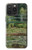 W3674 Claude Monet Footbridge and Water Lily Pool Funda Carcasa Case y Caso Del Tirón Funda para iPhone 15 Pro Max