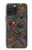 W3815 Psychedelic Art Funda Carcasa Case y Caso Del Tirón Funda para iPhone 15 Pro Max