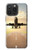 W3837 Airplane Take off Sunrise Funda Carcasa Case y Caso Del Tirón Funda para iPhone 15 Pro Max