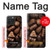W3840 Dark Chocolate Milk Chocolate Lovers Funda Carcasa Case y Caso Del Tirón Funda para iPhone 15 Pro Max