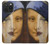 W3853 Mona Lisa Gustav Klimt Vermeer Funda Carcasa Case y Caso Del Tirón Funda para iPhone 15 Pro Max