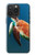 W3899 Sea Turtle Funda Carcasa Case y Caso Del Tirón Funda para iPhone 15 Pro Max