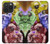 W3914 Colorful Nebula Astronaut Suit Galaxy Funda Carcasa Case y Caso Del Tirón Funda para iPhone 15 Pro Max