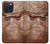W3940 Leather Mad Face Graphic Paint Funda Carcasa Case y Caso Del Tirón Funda para iPhone 15 Pro Max