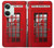 W0058 British Red Telephone Box Funda Carcasa Case y Caso Del Tirón Funda para OnePlus Nord 3