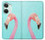 W3708 Pink Flamingo Funda Carcasa Case y Caso Del Tirón Funda para OnePlus Nord 3