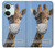 W3806 Funny Giraffe Funda Carcasa Case y Caso Del Tirón Funda para OnePlus Nord 3