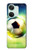 W3844 Glowing Football Soccer Ball Funda Carcasa Case y Caso Del Tirón Funda para OnePlus Nord 3