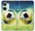 W3844 Glowing Football Soccer Ball Funda Carcasa Case y Caso Del Tirón Funda para OnePlus Nord 3