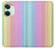W3849 Colorful Vertical Colors Funda Carcasa Case y Caso Del Tirón Funda para OnePlus Nord 3