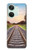 W3866 Railway Straight Train Track Funda Carcasa Case y Caso Del Tirón Funda para OnePlus Nord 3