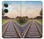 W3866 Railway Straight Train Track Funda Carcasa Case y Caso Del Tirón Funda para OnePlus Nord 3