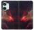 W3897 Red Nebula Space Funda Carcasa Case y Caso Del Tirón Funda para OnePlus Nord 3