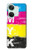 W3930 Cyan Magenta Yellow Key Funda Carcasa Case y Caso Del Tirón Funda para OnePlus Nord 3