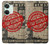 W3937 Text Top Secret Art Vintage Funda Carcasa Case y Caso Del Tirón Funda para OnePlus Nord 3