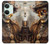 W3949 Steampunk Skull Smoking Funda Carcasa Case y Caso Del Tirón Funda para OnePlus Nord 3