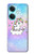 W3256 Cute Unicorn Cartoon Funda Carcasa Case y Caso Del Tirón Funda para OnePlus Nord CE3