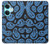 W3679 Cute Ghost Pattern Funda Carcasa Case y Caso Del Tirón Funda para OnePlus Nord CE3