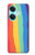 W3799 Cute Vertical Watercolor Rainbow Funda Carcasa Case y Caso Del Tirón Funda para OnePlus Nord CE3