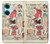 W3820 Vintage Cowgirl Fashion Paper Doll Funda Carcasa Case y Caso Del Tirón Funda para OnePlus Nord CE3