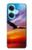 W3841 Bald Eagle Flying Colorful Sky Funda Carcasa Case y Caso Del Tirón Funda para OnePlus Nord CE3