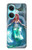 W3911 Cute Little Mermaid Aqua Spa Funda Carcasa Case y Caso Del Tirón Funda para OnePlus Nord CE3