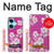 W3924 Cherry Blossom Pink Background Funda Carcasa Case y Caso Del Tirón Funda para OnePlus Nord CE3