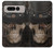 W3852 Steampunk Skull Funda Carcasa Case y Caso Del Tirón Funda para Google Pixel Fold