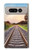 W3866 Railway Straight Train Track Funda Carcasa Case y Caso Del Tirón Funda para Google Pixel Fold
