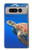 W3898 Sea Turtle Funda Carcasa Case y Caso Del Tirón Funda para Google Pixel Fold