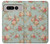 W3910 Vintage Rose Funda Carcasa Case y Caso Del Tirón Funda para Google Pixel Fold