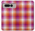 W3941 LGBT Lesbian Pride Flag Plaid Funda Carcasa Case y Caso Del Tirón Funda para Google Pixel Fold