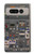 W3944 Overhead Panel Cockpit Funda Carcasa Case y Caso Del Tirón Funda para Google Pixel Fold
