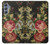 W3013 Vintage Antique Roses Funda Carcasa Case y Caso Del Tirón Funda para Samsung Galaxy M34 5G