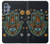 W3175 Hamsa Hand Mosaics Funda Carcasa Case y Caso Del Tirón Funda para Samsung Galaxy M34 5G