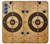 W3894 Paper Gun Shooting Target Funda Carcasa Case y Caso Del Tirón Funda para Samsung Galaxy M34 5G