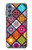 W3943 Maldalas Pattern Funda Carcasa Case y Caso Del Tirón Funda para Samsung Galaxy M34 5G