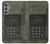 W3959 Military Radio Graphic Print Funda Carcasa Case y Caso Del Tirón Funda para Samsung Galaxy M34 5G