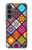 W3943 Maldalas Pattern Funda Carcasa Case y Caso Del Tirón Funda para Samsung Galaxy S23 FE