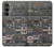 W3944 Overhead Panel Cockpit Funda Carcasa Case y Caso Del Tirón Funda para Samsung Galaxy S23 FE