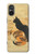 W3229 Vintage Cat Poster Funda Carcasa Case y Caso Del Tirón Funda para Sony Xperia 5 V